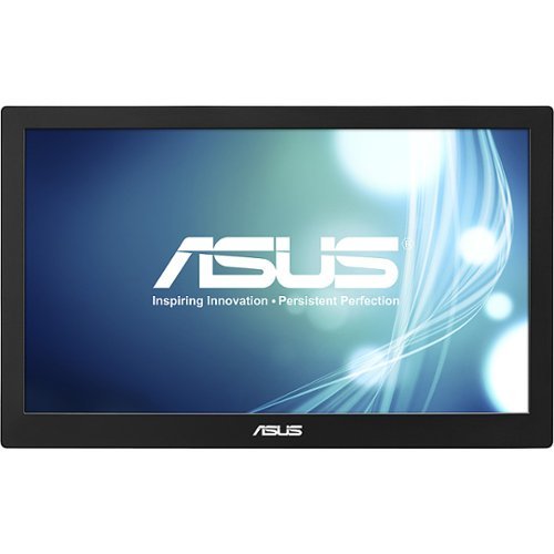  ASUS - 15.6&quot; LED HD Monitor (USB) - Black