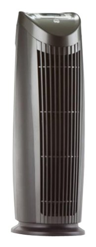  Alen - T500 Tower 500 Sq. Ft. Air Purifier - Black