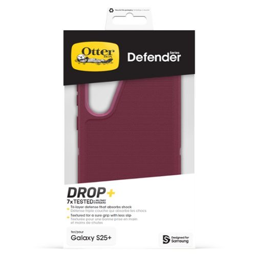 OtterBox Defender Series Pro Hard Shell for Samsung Galaxy S25+ - Pink WORLDWIDE DELIVERY