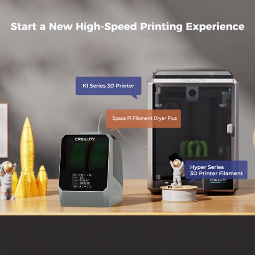 Creality Space Pi Plus Filament Dryer 2 rolls capacity - Black BUY IN MIDDLE EAST