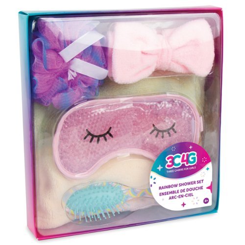 Make It Real - 3C4G: Rainbow Shower Set - 5 Piece Set, Make It Real,Ages 6+