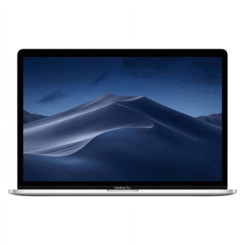 Apple - Refurbished Excellent - MacBook Pro 15-Inch "Core i7" 2.6 Touch/2019 16GB - 256GB SSD - Silver-Front_Standard 