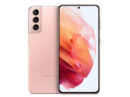 Samsung - Refurbished Excellent - Galaxy S21 5G G991U (Fully Unlocked) 128GB - Phantom Pink-Front_Standard 