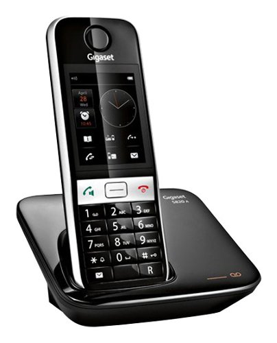  Gigaset - GIGASET-S820A DECT 6.0 Expandable Cordless Phone System - Black
