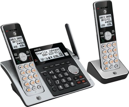 VTech - ATT-CL83203 DECT 6.0 Expandable Cordless Phone System with Digital Answering System - Multi-Angle_Standard 