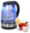 Elite Platinum - 1.7L Cordless Electric Kettle - Clear/Stainless-Steel-Angle_Standard