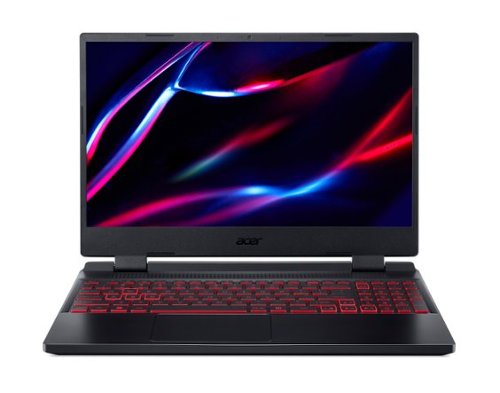 Acer - Nitro 5 15.6" Refurbished Gaming Laptop - Intel Core i7-12700H with 16GB Memory and 512GB SSD + 1TB HDD - Obsidian Black-Front_Standard 
