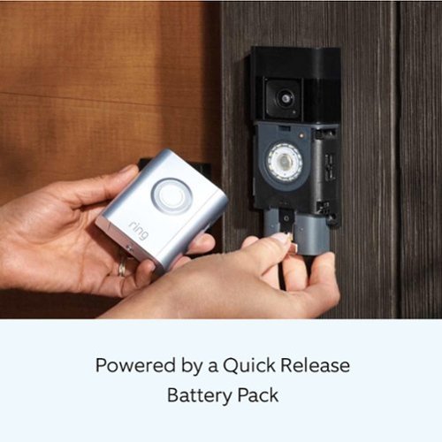 Ring Battery Doorbell Pro Smart Wi-Fi Video Doorbell - Battery-powered with Head-to-Toe HD+ Video - Satin Nickel GLOBAL SHIPPING