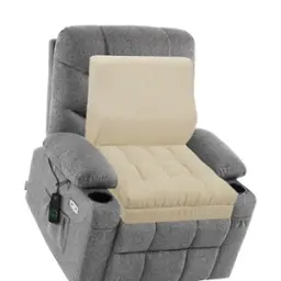 Beige(seat Cushion+Lumbar Support)1Pack
