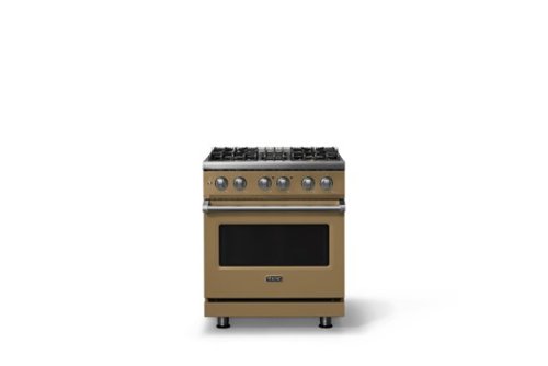 Viking - 30 in. Wide 4 Burner Pro 5 Series 4.7 Cu. Ft. Freestanding Sealed Dual Fuel Convection Range - Golden Hour - Golden Hour