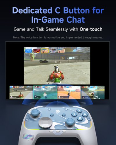 EasySMX S10 Switch Controller for Switch 2/Switch/PC, TMR Anti