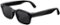 Meta - Adventurer Large - Smart AI glasses—Meta AI, 12MP Camera, Live Translate — Polarized Grey Lenses - Classic Black-Front_Standard