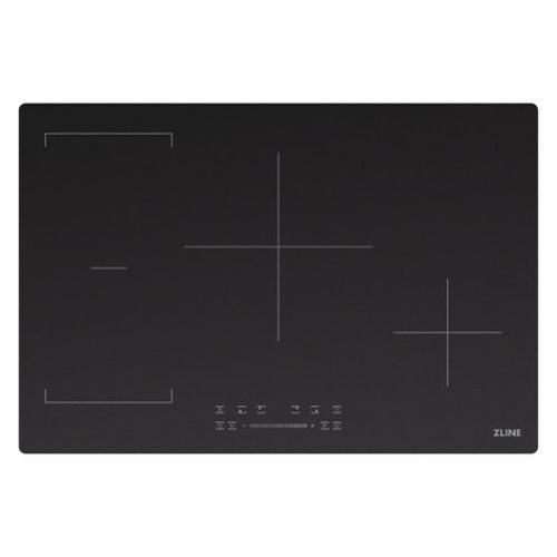 ZLINE - 30 in. Built-In Induction Cooktop with Anti-Scratch Glass and 4 Elements - Black