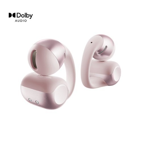 Shokz - OpenDots 2 Open-Ear Clip-On True Wireless Bluetooth Earbuds - Pink