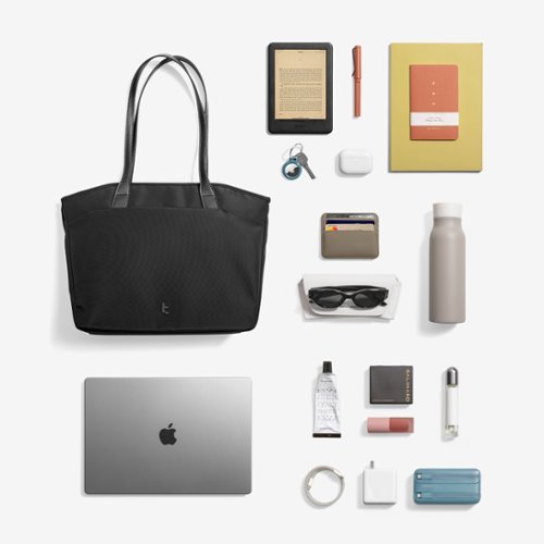 tomtoc Laptop Tote Bag for Women, Laptop Work Shoulder Bag with Device Compartment fits up to 14 inch MacBook Pro, 12.5L - Black SHOP ONLINE