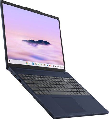 Lenovo Chromebook Plus 15.3 2K Touchscreen Laptop - Intel Core 3 Processor N355 2025 - 8GB Memory - 128GB UFS - Cosmic Blue BUY IN MIDDLE EAST