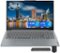 Lenovo - IdeaPad Slim 3 15.6" FHD Touchscreen Laptop,AMD Ryzen 7 5825U,16GB RAM,1TB SSD+1TB Dock Station,Win 11 - Gray-Front_Standard