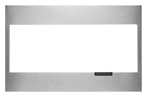  32.5&quot; Standard Frame with Pocket Handle Trim Kit for Select Whirlpool &amp; KitchenAid Built-In Low-Profile Microwaves - Stainless Steel
