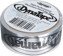Image of Dynamat - Dynatape 30' Solid Aluminum Finishing Tape - Silver