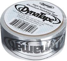 Dynamat - Dynatape 30' Solid Aluminum Finishing Tape - Silver