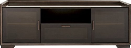 Salamander Designs - A/V Basics TV Stand for Flat-Panel TVs Up to 83" - Espresso