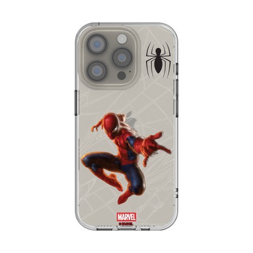 Keyscaper - Marvel MechLine Clear Phone Case - Apple iPhone 16e - Spider-Man-Front_Standard 