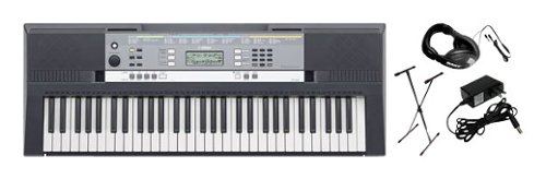  Yamaha - YPT-240 Keyboard with 61 Keys - Black
