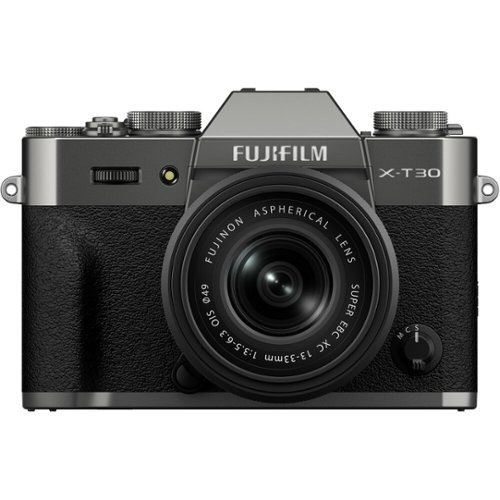 Fujifilm X T30 III Mirrorless Camera with 13 33mm Lens (Charcoal