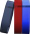 Flex Classic Bands for FitBit Flex Wireless Activity and Sleep Trackers (3-Count) - Navy/Red/Blue-Angle_Standard