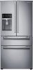 Samsung - 24.7 Cu. Ft. 4-Door French Door Refrigerator with Thru-the-Door Ice and Water-Front_Standard
