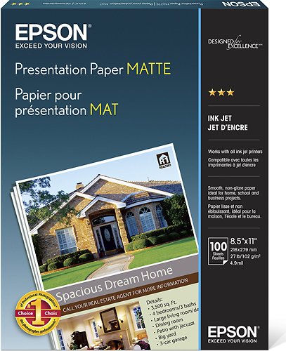  Epson - Matte Presentation Paper