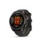 Garmin - fēnix 8 Pro AMOLED Sapphire GPS Smartwatch 47mm Fiber-reinforced polymer - Carbon Gray DLC Titanium - (2025)-Front_Standard