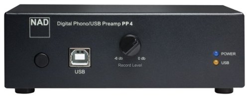 Image of NAD - PP 4 Digital Phono USB Preamplifier - Black