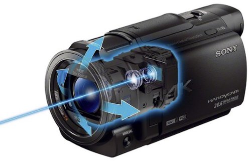 Sony Handycam AX33 4K Flash Memory Camcorder Black FDRAX33/B