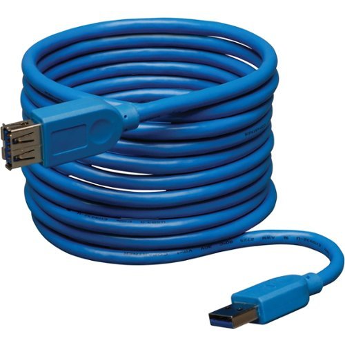 Tripp Lite 10' USB Type A-to-USB Type A Cable - Blue WORLDWIDE DELIVERY