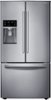 Samsung - 28.1 Cu. Ft. French Door Refrigerator with Thru-the-Door Ice and Water - Stainless steel-Front_Standard