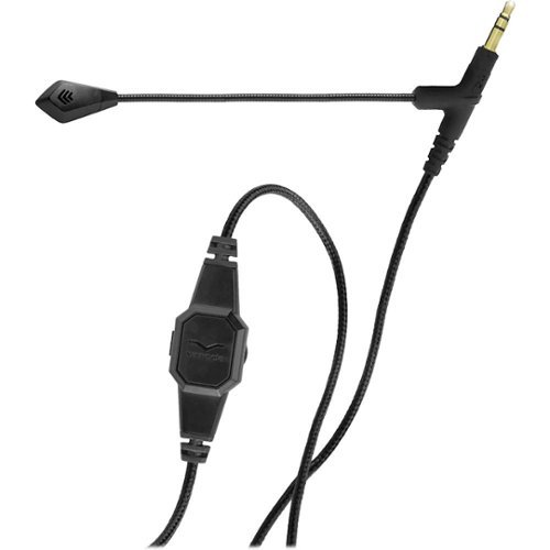 V-MODA - BoomPro Wired Microphone - Black-Front_Standard 