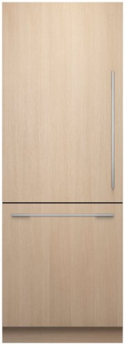 Fisher & Paykel - 15.9 cu. Ft Column Bottom Mount Refrigerator Freezer Panel Ready Ice and Water LH - Custom Panel Ready