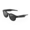 Oakley Meta - HSTN glasses - with Meta AI, Audio, Photo, Video Compatibility - Prizm Polarized Lenses - Black-Front_Standard