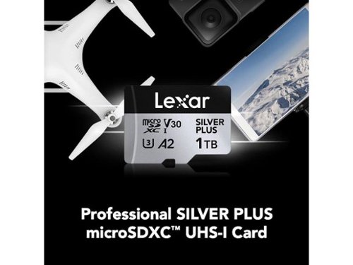 Lexar Professional SILVER PLUS Series microSDXC™ UHS I Card with