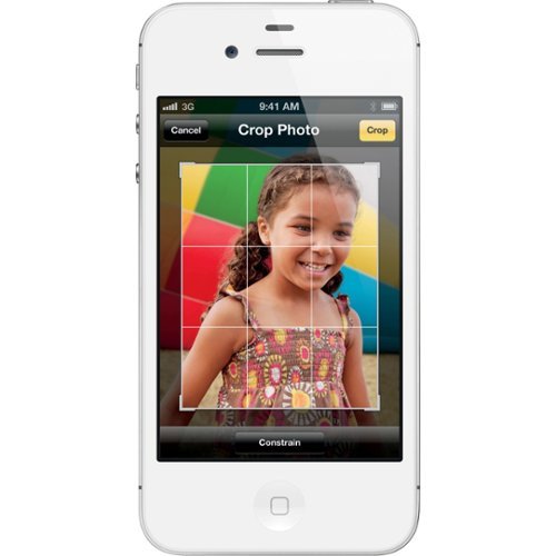  Apple - iPhone 4s 8GB Cell Phone (Unlocked) - White