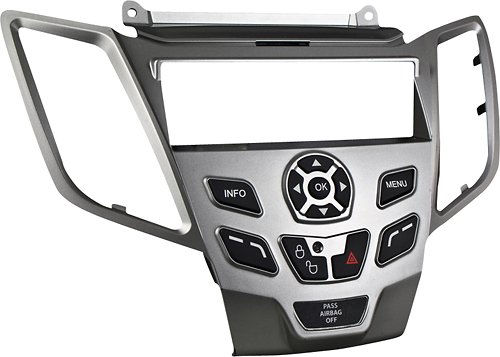 Metra - Dash Kit for Select 2011-2015 Ford Fiesta - Silver