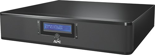  APC - AV J-Type 1.5kVA Power Conditioner / UPS Battery Backup Device - Black