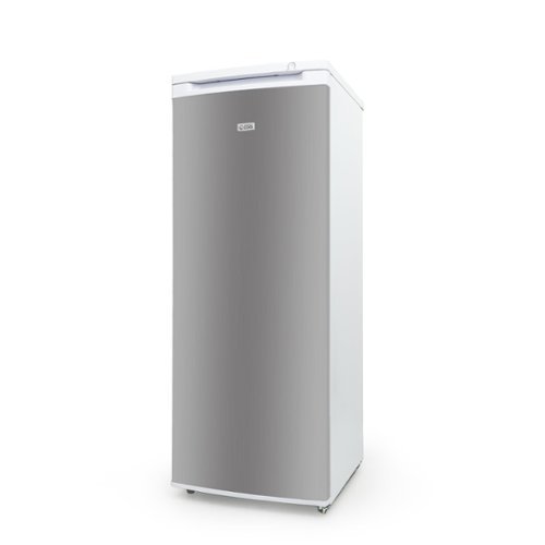Commercial Cool - Upright Freezer, Stand Up Freezer 6 Cu Ft with Reversible Door - White-Front_Standard 