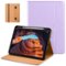 DTTO - Case for iPad 11th Gen 11" 2025 (A16) & 10th Gen 10.9" 2022, Leather Folio Cover with Pencil Holder & Auto Wake/Sleep - Lavender-Front_Standard