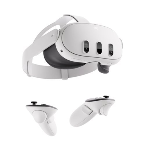  Meta - Quest 3 512GB | Virtual Reality Headset Without Wires Thirty Percent Sharper Resolution 2X Graphical Processing - White