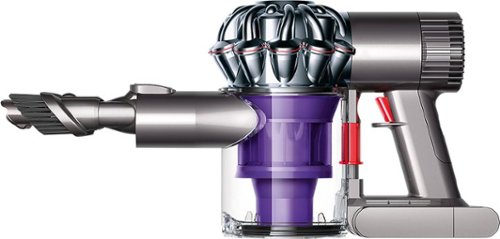 Dyson - V6 Trigger Bagless Cordless Handheld Vacuum - Nickel/Purple