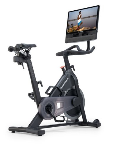NordicTrack - 24 Studio Bike for a Best-In-Class Cycling Experience - Black-Front_Standard 