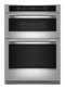 KitchenAid - 30 inch Built-In Electric Convection Combination Wall Oven with with No Preheat Air Fry Mode - Stainless Steel-Front_Standard