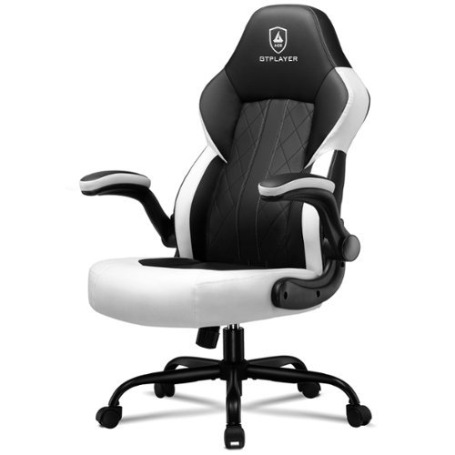 GTPlayer - GT500 Ergonomc Gaming Chair - White-Front_Standard 